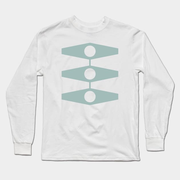 Abstract Eyes in Opal Pastel Tones Long Sleeve T-Shirt by VrijFormaat